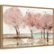 Spring Transition (Trees) by Allison Pearce 23-in. W x 16-in. H. Canvas Wall Art Print Framed in Natural